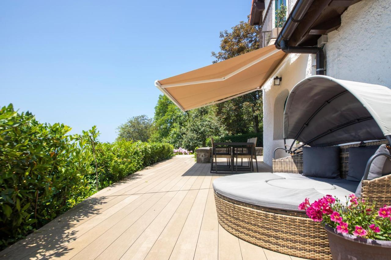 Amazing Views Over San Sebastian In A Family Cottage Exterior foto