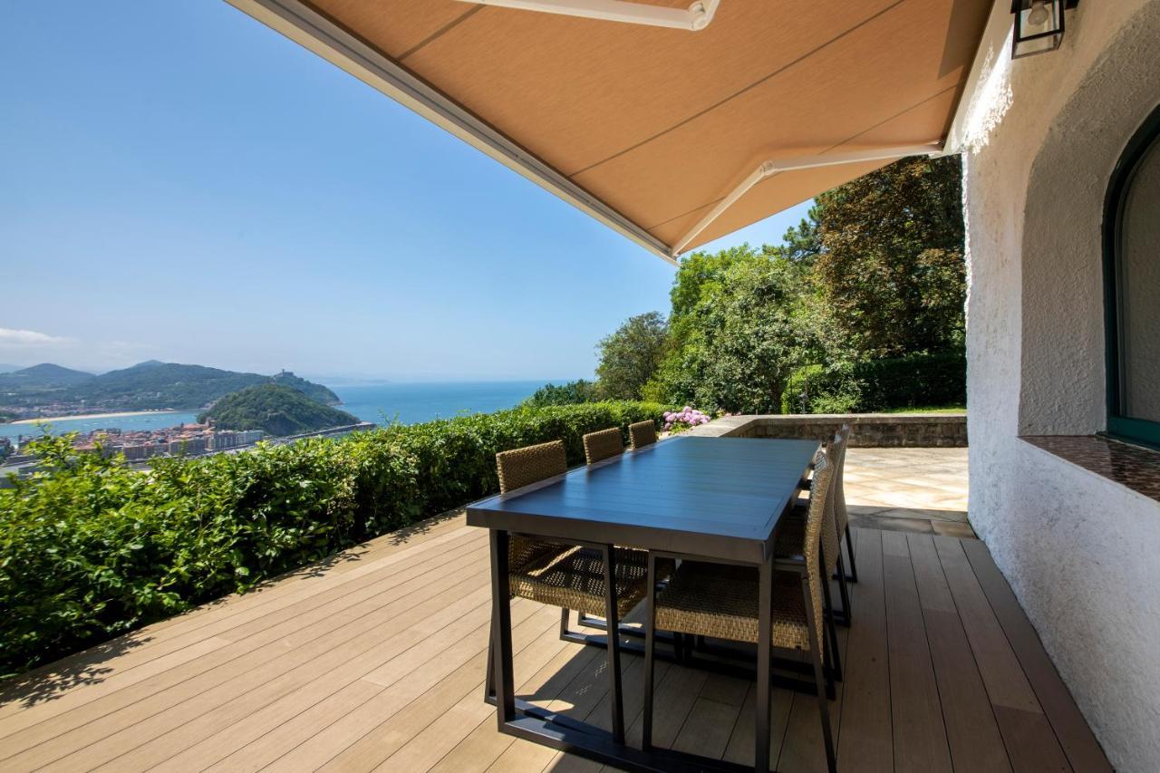 Amazing Views Over San Sebastian In A Family Cottage Exterior foto